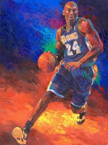 WDZFF Puzzle 1000 Stück - Kunstbild - Basketball Player 24 Posters - Lernspielzeug Für Erwachsene Puzzle - Abstract Gedächtnis Spiele Für Erwachsene - Gifts - Jx574Zp von WDZFF