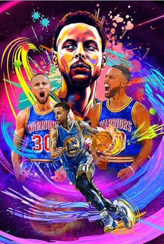 WDZFF Puzzle 1000 Stück - Kunstbild - Basketball Player 30 Posters -Familienspaß-Herausforderungs Spielzeug - Stressabbau-Spiel Für Erwachsene, Kunstbild Gifts - Jx443Zp von WDZFF