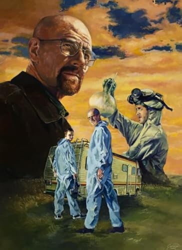 WDZFF Puzzle 1000 Stück - Kunstbild - Classic Film Breakings Bad Posters - Personalisiertes Puzzle-Spielzeug Für Erwachsene - Spiele Zur Stressreduzierung Für Die Ganze Familie Gifts - Jx274Zp WDZFF Puzzle 1000 Stück - Kunstbild - Classic Film Breakings Bad Posters - Personalisiertes Puzzle-Spielzeug Für Erwachsene - Spiele Zur Stressreduzierung Für Die Ganze Familie Gifts - Jx274Zp von WDZFF