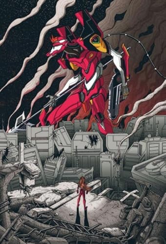 WDZFF Puzzle 1000 Stück - Kunstbild - Classic Japanese Animes Evangelion Posters - Lernspielzeug Für Erwachsene - Gedächtnis Spiele Für Erwachsene - Gifts - Jx115Zp von WDZFF