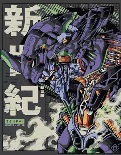 WDZFF Puzzle 1000 Stück - Kunstbild - Classic Japanese Animes Evangelion Posters - Lernspielzeug Für Erwachsene - Gedächtnis Spiele Für Erwachsene - Gifts - Jx120Zp von WDZFF