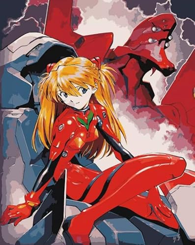 WDZFF Puzzle 1000 Stück - Kunstbild - Classic Japanese Animes Evangelion Posters - Lernspielzeug Für Erwachsene - Gedächtnis Spiele Für Erwachsene - Gifts - Jx121Zp von WDZFF
