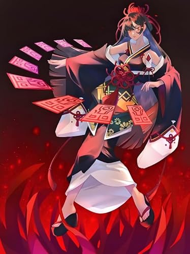 WDZFF Puzzle 1000 Stück - Kunstbild - Game Onmyojis Higanbana Posters - Gedächtnis Spiele Für Erwachsene - Lernspielzeug Für Erwachsene Puzzle Gifts - Jx346Zp von WDZFF