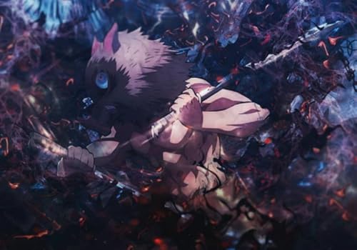 WDZFF Puzzle 1000 Stück - Kunstbild - Japanese Animes Classic Jujutsus Ryomen Sukuna Posters - Dekompressions Spielzeug Für Erwachsene - Memory Cognition Games Gifts - Home Decor - Jx281Zp von WDZFF