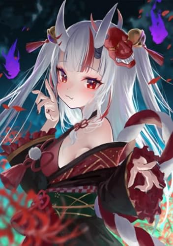 WDZFF Puzzle 1000 Stück - Kunstbild - Japanese Animes Classic Nakiri Ayames Posters - Gedächtnis Spiele Für Erwachsene - Lernspielzeug Für Kinder - Wall Decor - Gifts - Jx299Zp von WDZFF