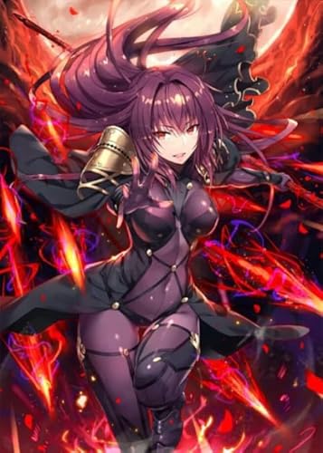 WDZFF Puzzle 1000 Stück - Kunstbild - Japanese Animes Servants Posters - Stressabbau-Spiel Für Erwachsene, Kunstbild - Schwieriges Heraus Forderungs Spielzeug Für Die Ganze Familie - Gifts - Jx321Zp von WDZFF