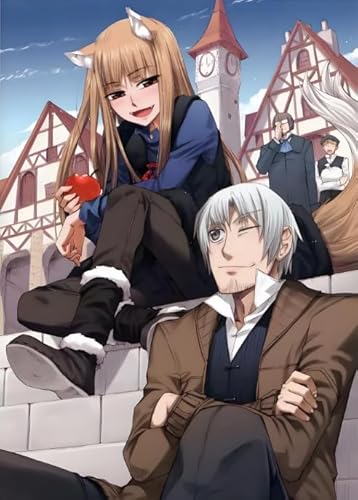 WDZFF Puzzle 1000 Stück - Kunstbild - Japanese Animes Spicess and Wolfss Posters - Wand Kunst Dekoration - Herausforderungs Spiel Für Erwachsene Gifts - Lernspielzeug Für Kinder - Jx409Zp WDZFF Puzzle 1000 Stück - Kunstbild - Japanese Animes Spicess and Wolfss Posters - Wand Kunst Dekoration - Herausforderungs Spiel Für Erwachsene Gifts - Lernspielzeug Für Kinder - Jx409Zp von WDZFF