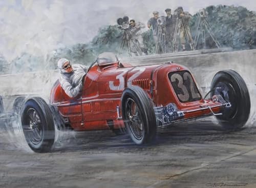 WDZFF Puzzle 1000 Stück - Retro Classic F1 Racingsposters - Pädagogisches Spielzeug Zum Stressabbau Für Die Ganze Families - Wand Kunst Dekoration - Lernspielzeug Für Kinder - Gifts - Jx163Zp von WDZFF
