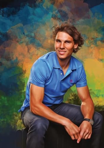 WDZFF Puzzle 1000 Stück - Tennis Player Oil Painting Posters - for Lernspielzeug Für Erwachsene Und Familien - Puzzle Spielzeug Zum Stressabbau Für Erwachsene Und Familien - Gifts - Jx112Zp WDZFF Puzzle 1000 Stück - Tennis Player Oil Painting Posters - for Lernspielzeug Für Erwachsene Und Familien - Puzzle Spielzeug Zum Stressabbau Für Erwachsene Und Familien - Gifts - Jx112Zp von WDZFF
