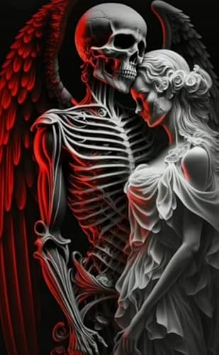 WDZFF Puzzle 1000 Teile, Angelss of Dickenss Plakat, Erwachsene Stressabbau Spiel Kunst Bild,Familien Spiele Zum Stressabbau Xa300Wp von WDZFF