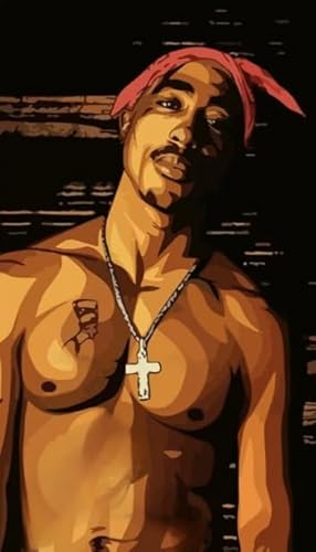 WDZFF Puzzle 1000 Teile,Rapper Tupacs,Color,Jigsaw Puzzle,Adult Stress Relief Game Art Picture,Irregular Puzzle Pieces,Wall Art Decoration Zq254Zp WDZFF Puzzle 1000 Teile,Rapper Tupacs,Color,Jigsaw Puzzle,Adult Stress Relief Game Art Picture,Irregular Puzzle Pieces,Wall Art Decoration Zq254Zp von WDZFF