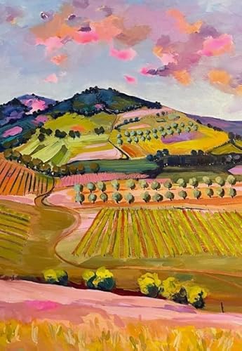 WDZFF Puzzle 1000 Teile ，Farm Landscape Plakat Bild ，Erwachsene Spaß Herausforderung Spielzeug, Lernspielzeug Für Kinder ，Wand Kunst Dekoration Xa259Wp von WDZFF