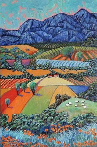 WDZFF Puzzle 1000 Teile ，Farm Landscape Plakat Bild ，Erwachsene Spaß Herausforderung Spielzeug, Lernspielzeug Für Kinder ，Wand Kunst Dekoration Xa261Wp von WDZFF