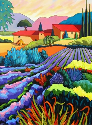 WDZFF Puzzle 1000 Teile ，Farm Landscape Plakat Bild ，Erwachsene Spaß Herausforderung Spielzeug, Lernspielzeug Für Kinder ，Wand Kunst Dekoration Xa263Wp von WDZFF