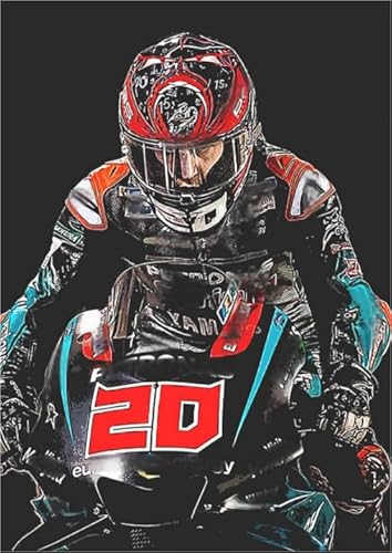 WDZFF Puzzle 1000 Teile ，Motoss Quartararos Art Plakat ，Für Personalisiertes Herausfürderungs Spielzeug Für Erwachsene ，Buntes Irregular Puzzle Kq267Zp von WDZFF