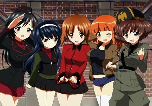 WDZFF Puzzle 1000 Teile - Buntes Puzzle - Japanese Animes Girlss Und Panzers Plakats - Kinder Spielzeug Lernspiele Kq146Zp WDZFF Puzzle 1000 Teile - Buntes Puzzle - Japanese Animes Girlss Und Panzers Plakats - Kinder Spielzeug Lernspiele Kq146Zp von WDZFF
