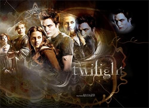 WDZFF Puzzle 1000 Teile Film Twilights Stephenie Posters for Home Stress Relieving Game Qw306Yz von WDZFF