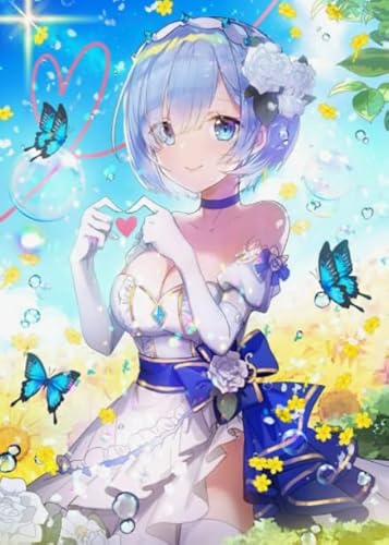 WDZFF Puzzle 1000 Teile - Für Lernspiele Für Kinder - Japanese Animes Otherworldly Life from Scratch Natsuki Art Plakat - Buntes Irregular Puzzle Kq238Zp von WDZFF