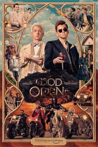 WDZFF Puzzle 1000 Teilen Classic Film Omens Poster Colorful Ability Game Für Die Ganze Familie Erwachsene Xw110Kp von WDZFF