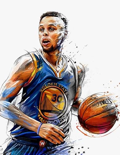 WDZFF Puzzles 1000 Stück - Basketball Player 30 Abstrakte Kunst - Personalisiertes Puzzle-Spielzeug Für Kinder Und Erwachsene - Wand Kunst - Familie Spaß Herausforderung Spielzeug Xa264Wp von WDZFF