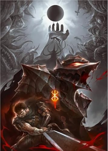 WDZFF Puzzles 1000 Stück - Colourful Irregular Puzzle - Japanese Animes Berserks Art Poster - Lernspielzeug Für Kinder Gifts - Kx81Zs von WDZFF