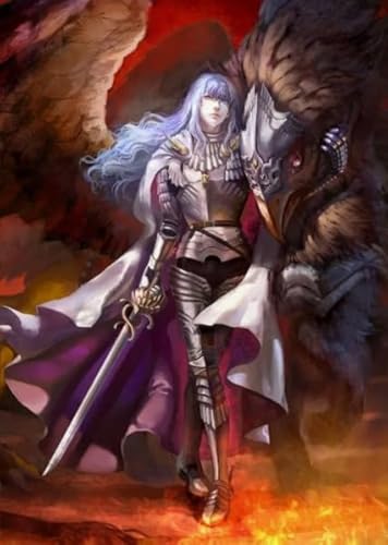 WDZFF Puzzles 1000 Stück - Colourful Irregular Puzzle - Japanese Animes Berserks Art Poster - Lernspielzeug Für Kinder Gifts - Kx85Zs von WDZFF
