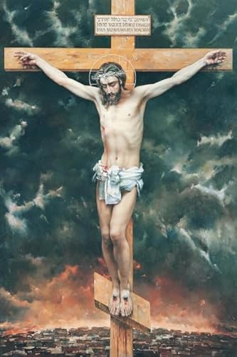 WDZFF Puzzles 1000 Teile, Jesus Kunst Plakat ，Buntes Puzzle ，Elderly Gedächtnis Kognitions Spiele, Familien Spiele Zum Stressabbau Xa711Wp von WDZFF