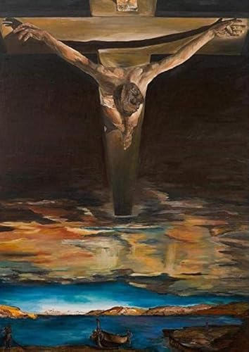 WDZFF Puzzles 1000 Teile, Jesus Kunst Plakat ，Buntes Puzzle ，Elderly Gedächtnis Kognitions Spiele, Familien Spiele Zum Stressabbau Xa715Wp von WDZFF