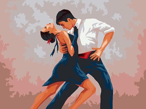 WDZFF Puzzles 1000 Teile - Dances Retro Tangos Kunst Plakate - Buntes Puzzle - Elderly Gedächtnis Kognitions Spiele - Familien Spiele Zum Stressabbau Xa535Wp von WDZFF