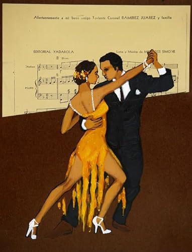 WDZFF Puzzles 1000 Teile - Dances Retro Tangos Kunst Plakate - Buntes Puzzle - Elderly Gedächtnis Kognitions Spiele - Familien Spiele Zum Stressabbau Xa536Wp von WDZFF
