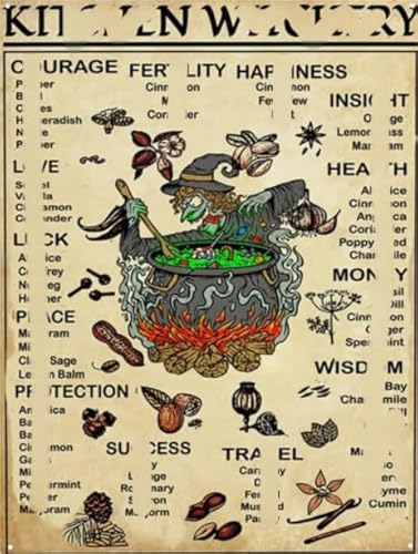 WDZFF Puzzles -1000 Teile - Schwierige Unregelmäßige Puzzle Teile - Witchs Kitchens Retro Bilder - Für Erwachsene Herausfürderung Lernspielzeug - Familien Spiele Zur Stressreduzierung Kq134Zp WDZFF Puzzles -1000 Teile - Schwierige Unregelmäßige Puzzle Teile - Witchs Kitchens Retro Bilder - Für Erwachsene Herausfürderung Lernspielzeug - Familien Spiele Zur Stressreduzierung Kq134Zp von WDZFF