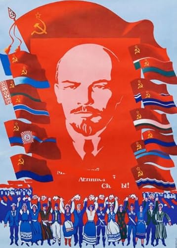 WDZFF Puzzles 1000 Teile - Stalin Buntes Puzzle Art Plakat - Wand Kunst Dekoration - Erwachsene Familie Stress Relief Puzzle Spielzeug - Familie Spaß Herausfürderung Spielzeug Kq175Zp von WDZFF
