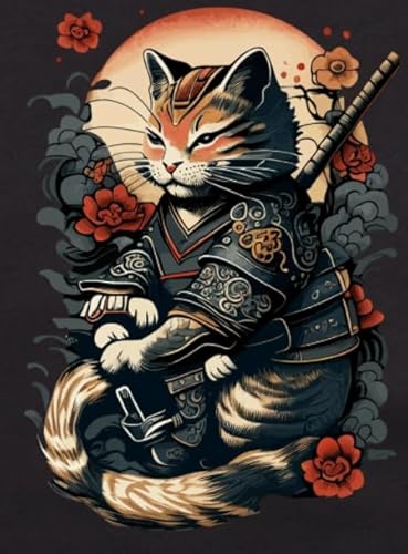 WDZFF Warriorss Cat Pictures - Puzzle 1000 Stück - Abstract Painting - Für Gedächtnis- Und Wahrnehmungs Spiele - Bunt - Lernspielzeug Für Kinder Sx90Zp von WDZFF