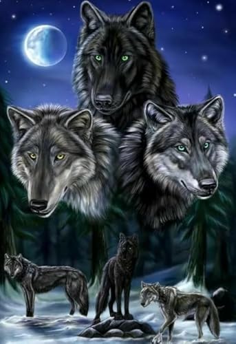 WDZFF Wolfs Art Plakat - Puzzle 1000 Teile - Für Familien Spiele Zur Stressreduzierung - Wand Kunst Dekoration - Personalisiertes Puzzle-Spielzeug Für Kinder Und Erwachsene Kq449Zp WDZFF Wolfs Art Plakat - Puzzle 1000 Teile - Für Familien Spiele Zur Stressreduzierung - Wand Kunst Dekoration - Personalisiertes Puzzle-Spielzeug Für Kinder Und Erwachsene Kq449Zp von WDZFF