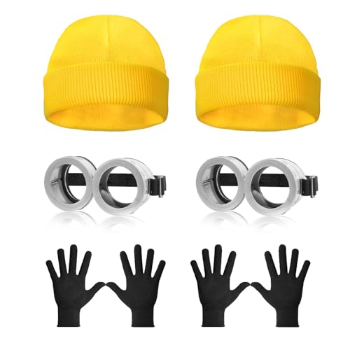 WEARXI Halloween Kostüm, 6 Gelber Hut Stück Set WEARXI Halloween Kostüm, 6 Gelber Hut Stück Set von WEARXI
