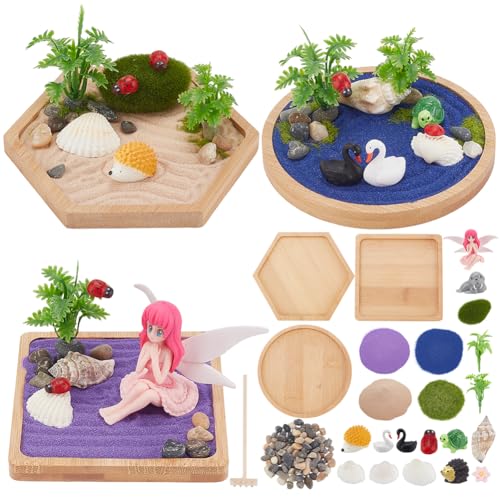 WEBEEDY 3 Setzt Tiere Zen Garten Sand Kit Mini Ozean Desktop Sandbox Alternative Sand Tablett Kit Sand Bastelzubehör Geschenke Für Spirituelle Zen Dekoration Im Homeoffice WEBEEDY 3 Setzt Tiere Zen Garten Sand Kit Mini Ozean Desktop Sandbox Alternative Sand Tablett Kit Sand Bastelzubehör Geschenke Für Spirituelle Zen Dekoration Im Homeoffice von WEBEEDY