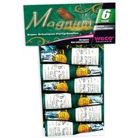 Party-Knaller mit Mini-Luftschlangen, 6er Pack von WECO Feuerwerk