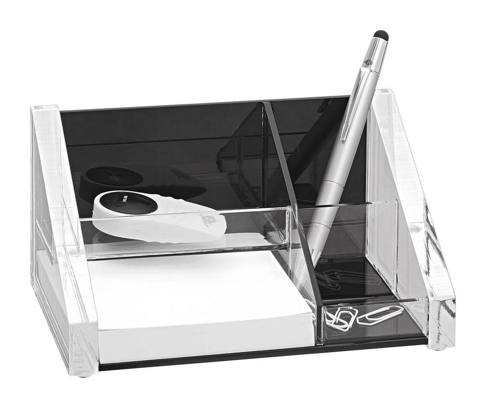 WEDO Tischorganizer Butler mit Zettelbox Acryl Exklusiv von WEDO
