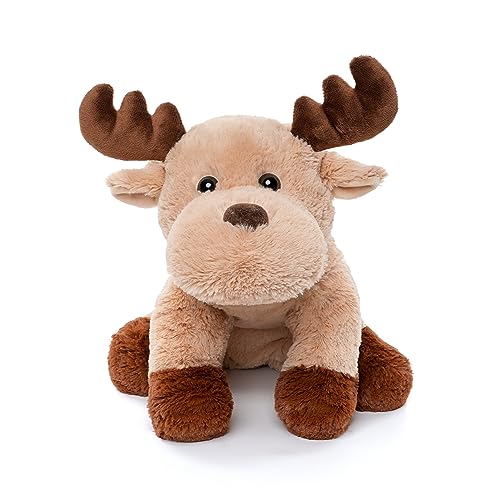 WEIGEDU Entzückendes Karibu, pelziges Rentier, Elch, Elch, Stofftiere, Plüschtier für Kinder, Babys, Jungen, Geburtstag, Schlafenszeit, Dekoration, 33 cm, super weich, Braun WEIGEDU Entzückendes Karibu, pelziges Rentier, Elch, Elch, Stofftiere, Plüschtier für Kinder, Babys, Jungen, Geburtstag, Schlafenszeit, Dekoration, 33 cm, super weich, Braun von WEIGEDU