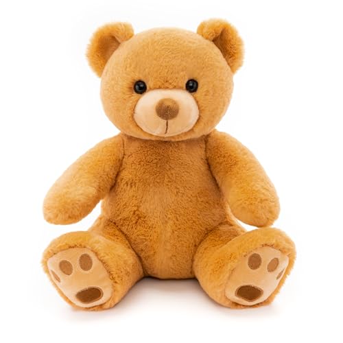 WEIGEDU Flauschiger Teddybär, Plüschtiere mit Gitter-Krawatte für Kinder, Babys, Geburtstag, Schlafenszeit, 30,5 cm WEIGEDU Flauschiger Teddybär, Plüschtiere mit Gitter-Krawatte für Kinder, Babys, Geburtstag, Schlafenszeit, 30,5 cm von WEIGEDU