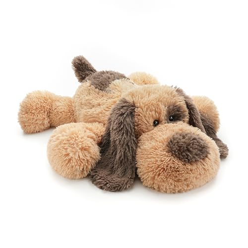 WEIGEDU Plüschhund Kuscheltier – Weiches Stofftier Hund – 50,8 cm Lang – Kuscheliger Plüschhund für Kinder & Erwachsene – Geschenkidee für Geburtstage & Weihnachten von WEIGEDU