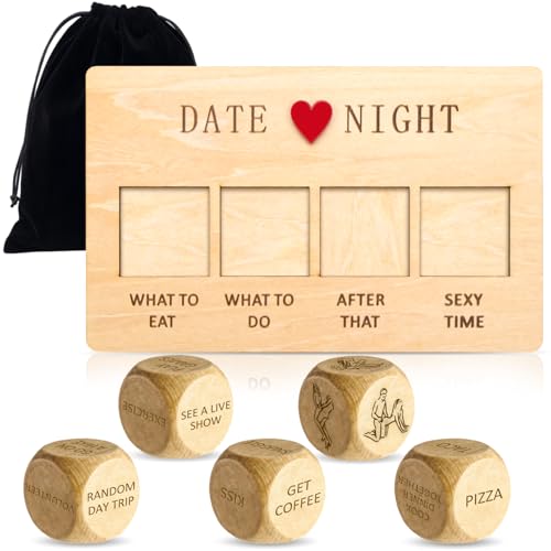 WEILAOK Date Night Würfel, Liebeswürfel Paar, Date Würfel, Spiele für Paare, Date Ideen für Paare für Valentinstag, Date Night, Geburtstage, Jubiläen usw, Geschenke Paare WEILAOK Date Night Würfel, Liebeswürfel Paar, Date Würfel, Spiele für Paare, Date Ideen für Paare für Valentinstag, Date Night, Geburtstage, Jubiläen usw, Geschenke Paare von WEILAOK