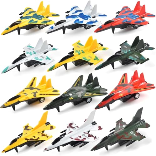 WEINIBAO Spielzeug Flugzeug für Kinder - 12 Stück Mini Flugzeuge, Spielzeugflugzeuge Ab 3 Jahren WEINIBAO Spielzeug Flugzeug für Kinder - 12 Stück Mini Flugzeuge, Spielzeugflugzeuge Ab 3 Jahren von WEINIBAO