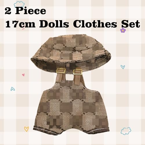 WEIRAN 17 cm Puppenkleidung, Outfit-Set für Puppen, exquisites Zubehör für Puppen, niedliche Kleidung für Puppen, einzigartiger Stil WEIRAN 17 cm Puppenkleidung, Outfit-Set für Puppen, exquisites Zubehör für Puppen, niedliche Kleidung für Puppen, einzigartiger Stil von WEIRAN