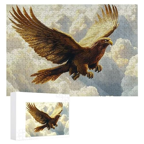 Adler - Puzzles für Erwachsene, Puzzle Erwachsene 1500 Teile, Banksy Little Girl Street Artwork Puzzle 87 x 57 cm, Bunte DIY-Puzzles für Heimdekoration, Familienpuzzle Geschenkideen D-446 von WEISHIWE