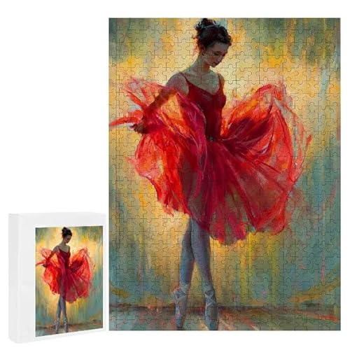Balletttänzerin - Puzzles für Erwachsene, Puzzle Erwachsene 300 Teile, Banksy Little Girl Street Artwork Puzzle 40 x 28 cm, Bunte DIY-Puzzles für Heimdekoration, Familienpuzzle Geschenkideen D-6 Balletttänzerin - Puzzles für Erwachsene, Puzzle Erwachsene 300 Teile, Banksy Little Girl Street Artwork Puzzle 40 x 28 cm, Bunte DIY-Puzzles für Heimdekoration, Familienpuzzle Geschenkideen D-6 von WEISHIWE