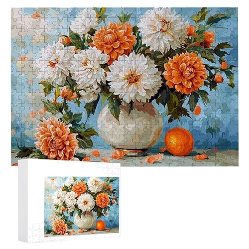Blumenvasen - Puzzles für Erwachsene, Puzzle Erwachsene 1500 Teile, Banksy Little Girl Street Artwork Puzzle 87 x 57 cm, Bunte DIY-Puzzles für Heimdekoration, Familienpuzzle Geschenkideen D-328 von WEISHIWE