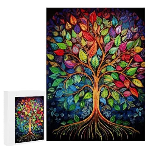 Bunter Baum - Puzzles für Erwachsene, Puzzle Erwachsene 1500 Teile, Banksy Little Girl Street Artwork Puzzle 87 x 57 cm, Bunte DIY-Puzzles für Heimdekoration, Familienpuzzle Geschenkideen D-60 Bunter Baum - Puzzles für Erwachsene, Puzzle Erwachsene 1500 Teile, Banksy Little Girl Street Artwork Puzzle 87 x 57 cm, Bunte DIY-Puzzles für Heimdekoration, Familienpuzzle Geschenkideen D-60 von WEISHIWE