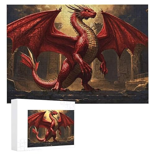 Drache - Puzzles für Erwachsene, Puzzle Erwachsene 2000 Teile, Banksy Little Girl Street Artwork Puzzle 100 x 70 cm, Bunte DIY-Puzzles für Heimdekoration, Familienpuzzle Geschenkideen D-455 von WEISHIWE