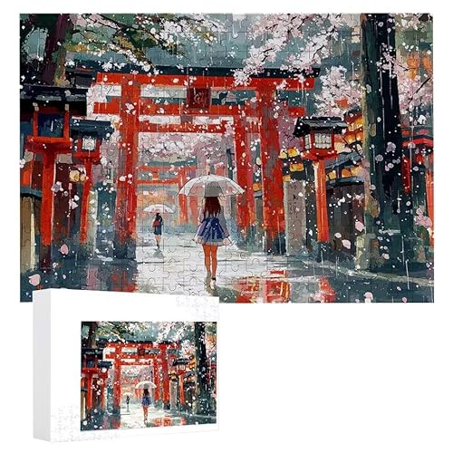 Japanische Street View - Puzzles für Erwachsene, Puzzle Erwachsene 1000 Teile, Banksy Little Girl Street Artwork Puzzle 75 x 50 cm, DIY-Puzzles für Heimdekoration, Familienpuzzle Geschenkideen D-562 Japanische Street View - Puzzles für Erwachsene, Puzzle Erwachsene 1000 Teile, Banksy Little Girl Street Artwork Puzzle 75 x 50 cm, DIY-Puzzles für Heimdekoration, Familienpuzzle Geschenkideen D-562 von WEISHIWE